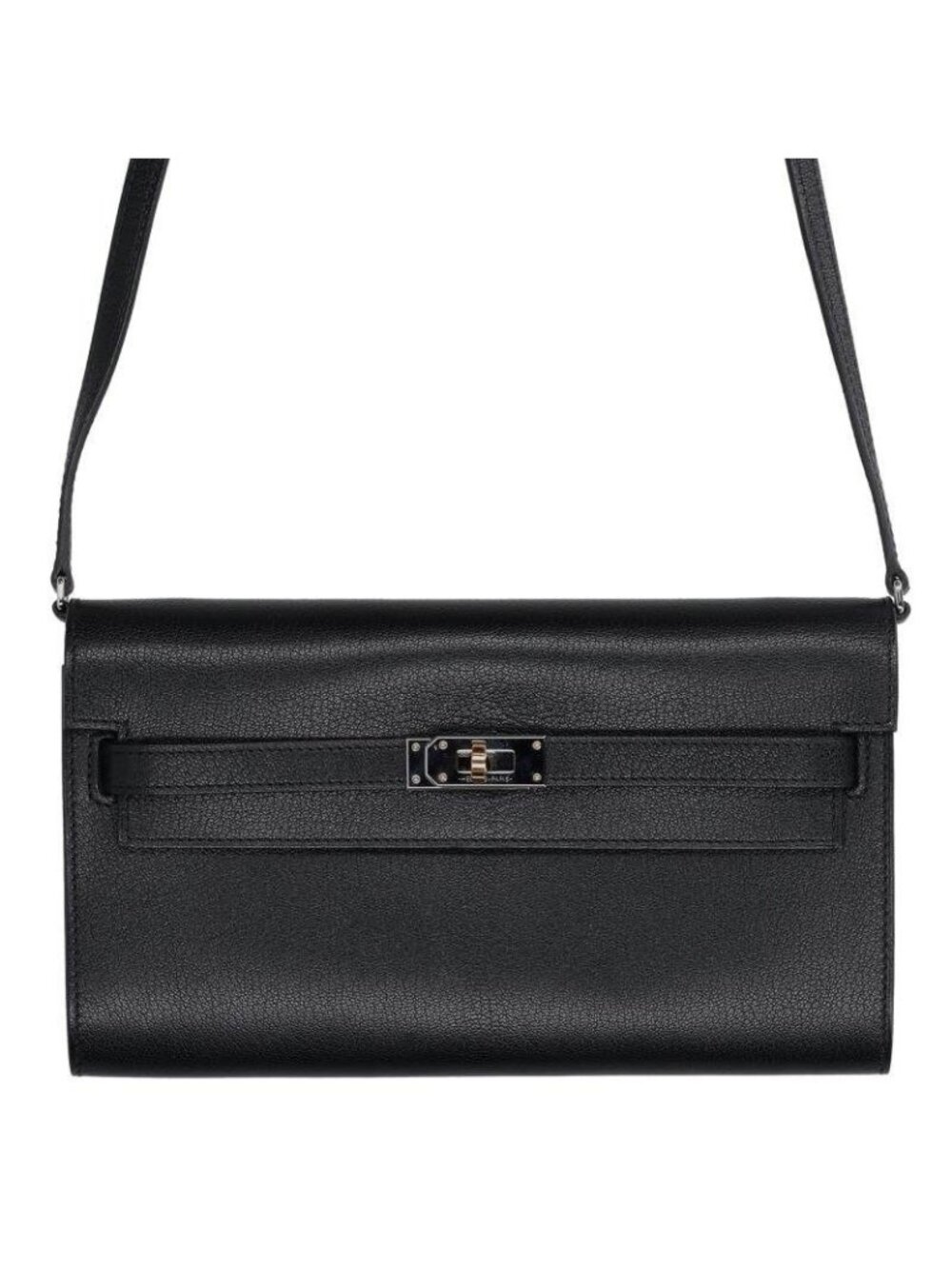 Hermes Kelly Wallet Long to Go Extra Chevre Chamkila